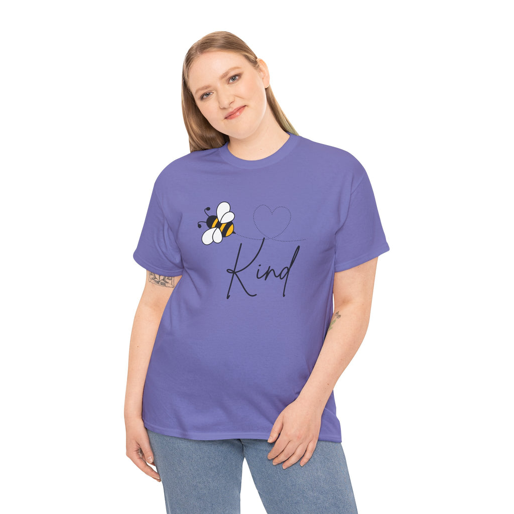 Kind Bee T‑Shirt — Minimalist Positive Message Tee