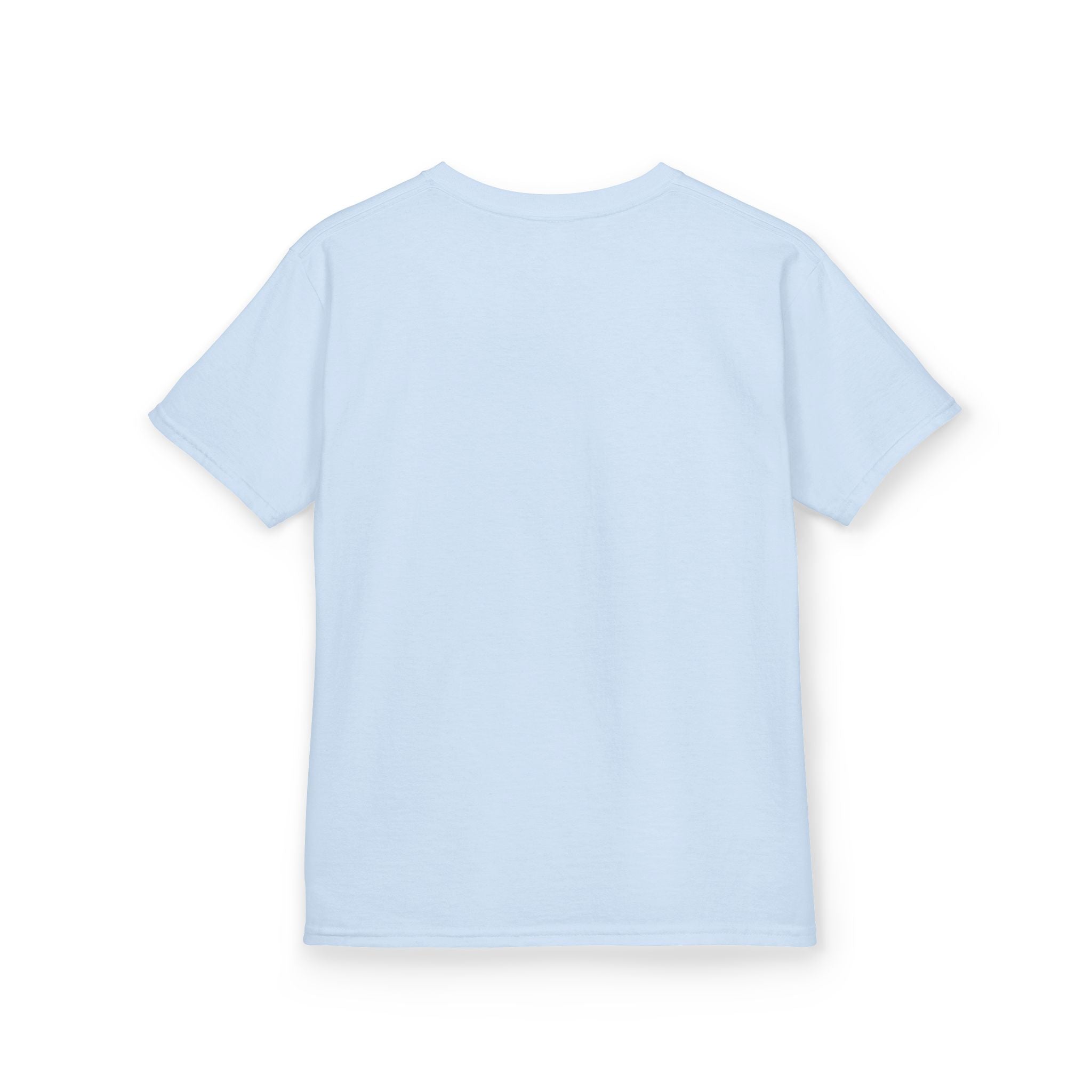 Kids T-Shirt – 'Born Free' Retro Smiley Flower Graphic