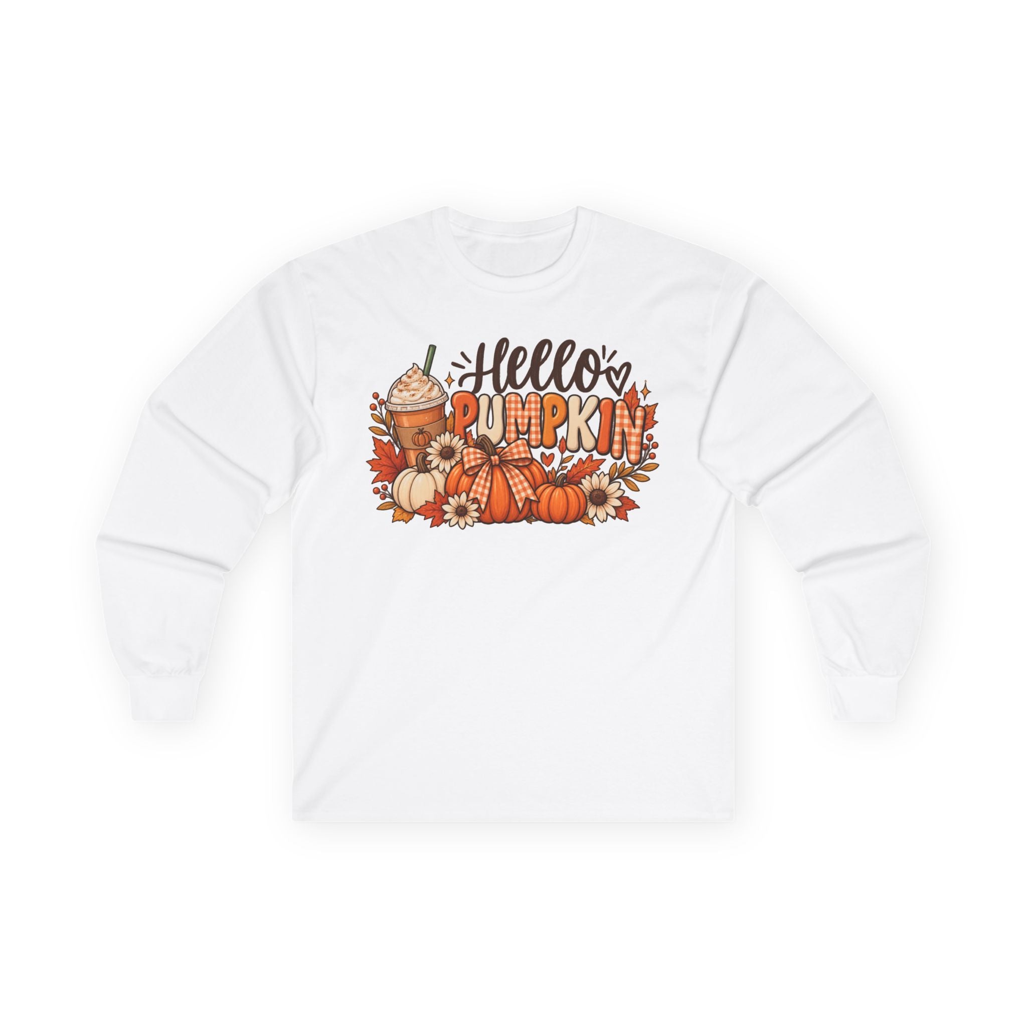 Hello pumpkin Ultra Cotton Long Sleeve Tee