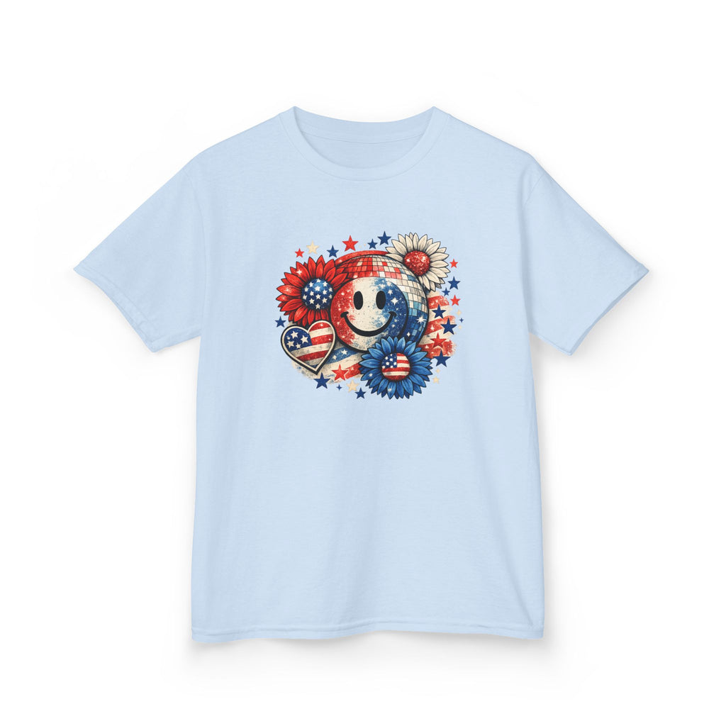 Girls American 4th of July T-Shirt