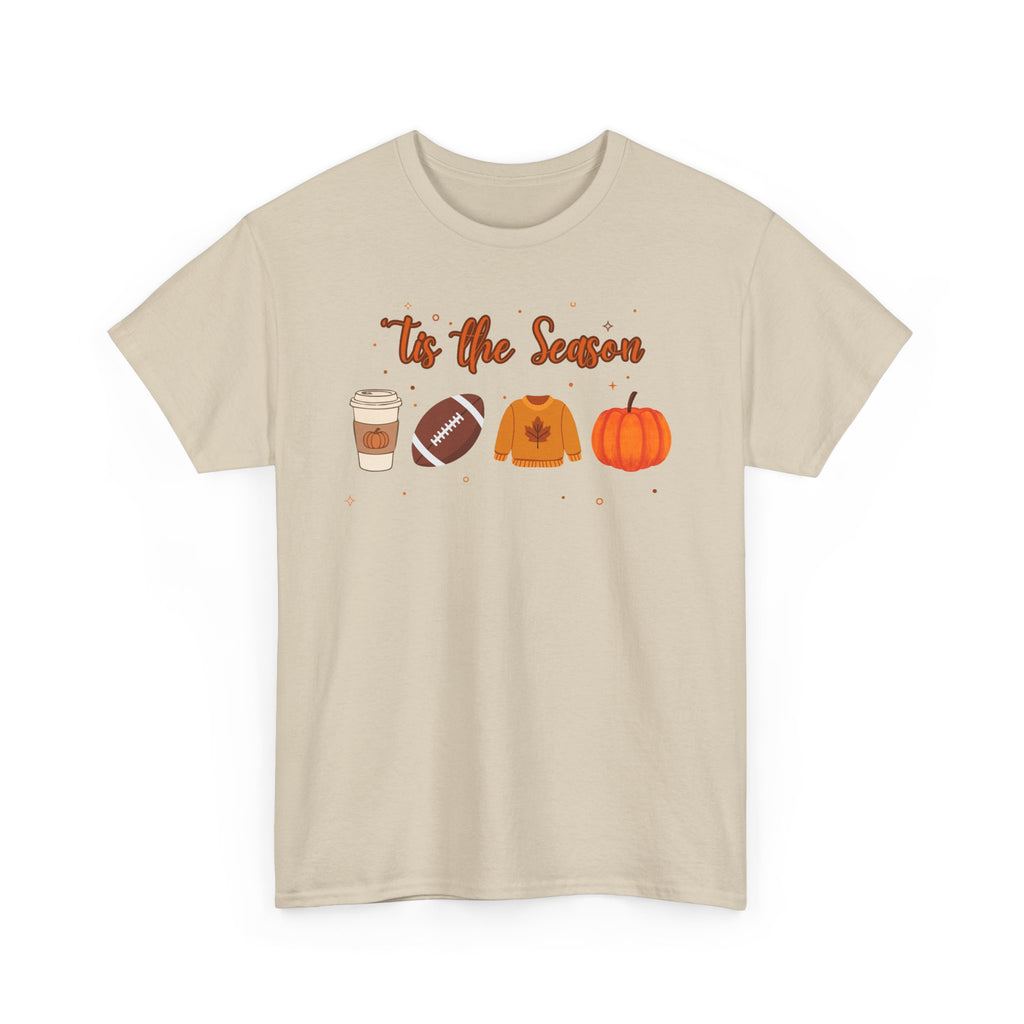 Tis the season football Heavy Cotton Tee