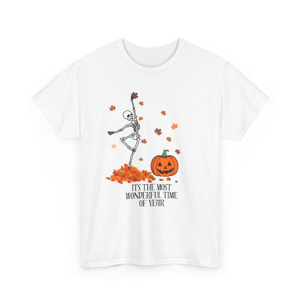 Halloween- the most wonderful time Unisex Heavy Cotton Tee
