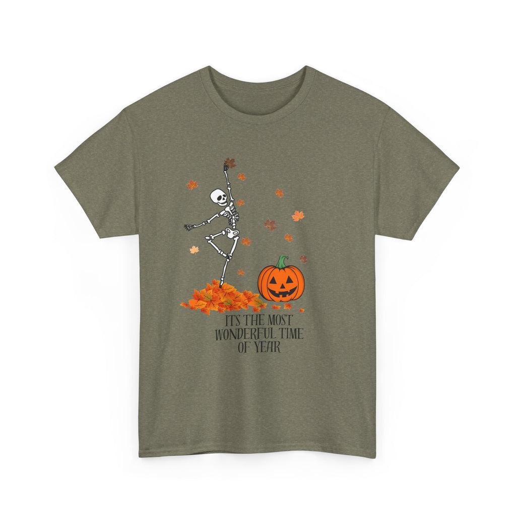 Halloween- the most wonderful time Unisex Heavy Cotton Tee