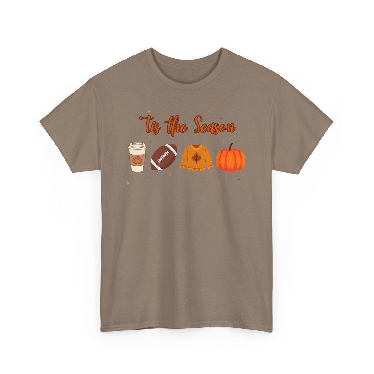 Tis the season football Heavy Cotton Tee