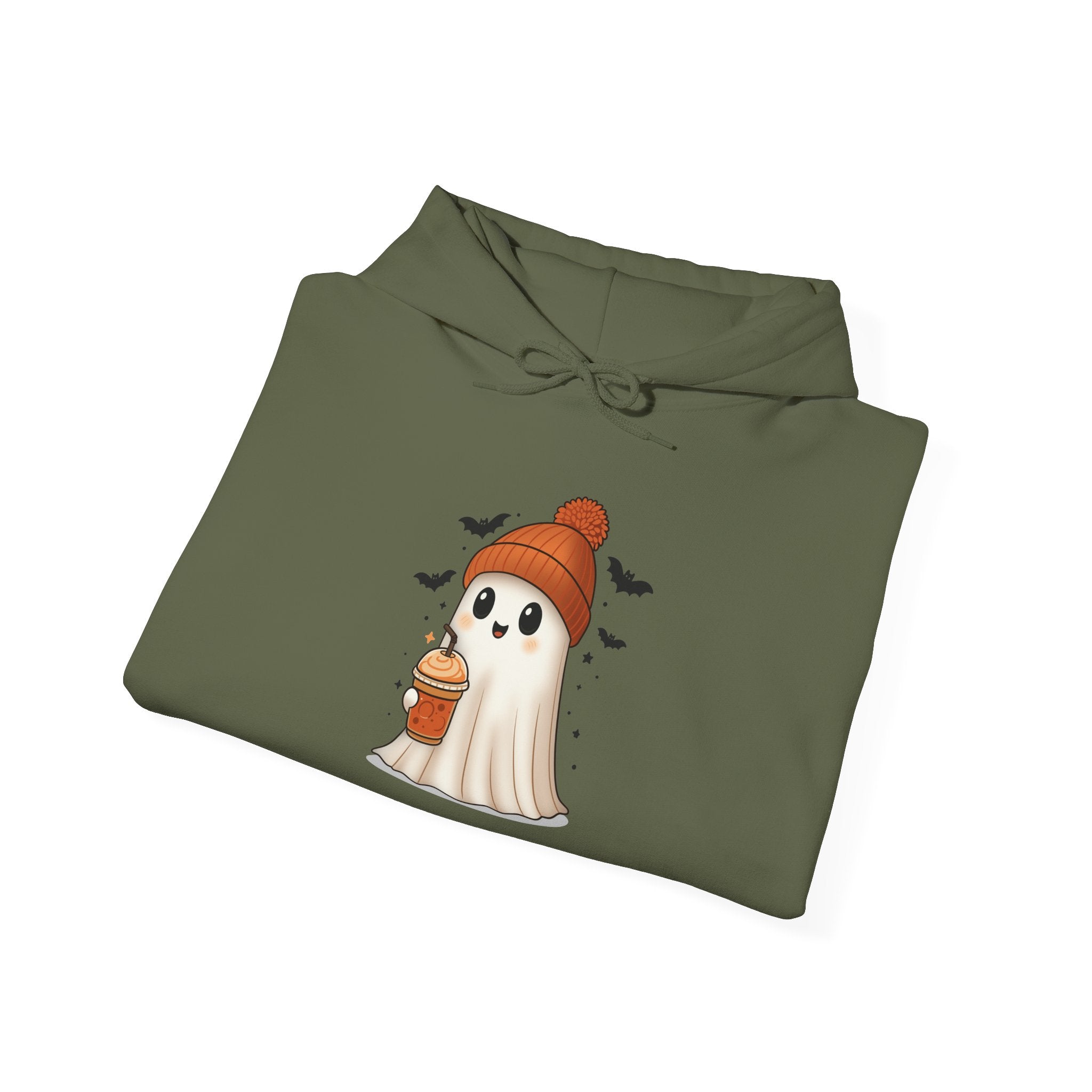 Cute Ghost Unisex Heavy Blend™ Hooded Sweatshirt