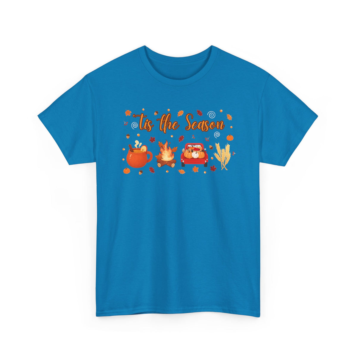 Tis the season pumpkin Heavy Cotton Tee