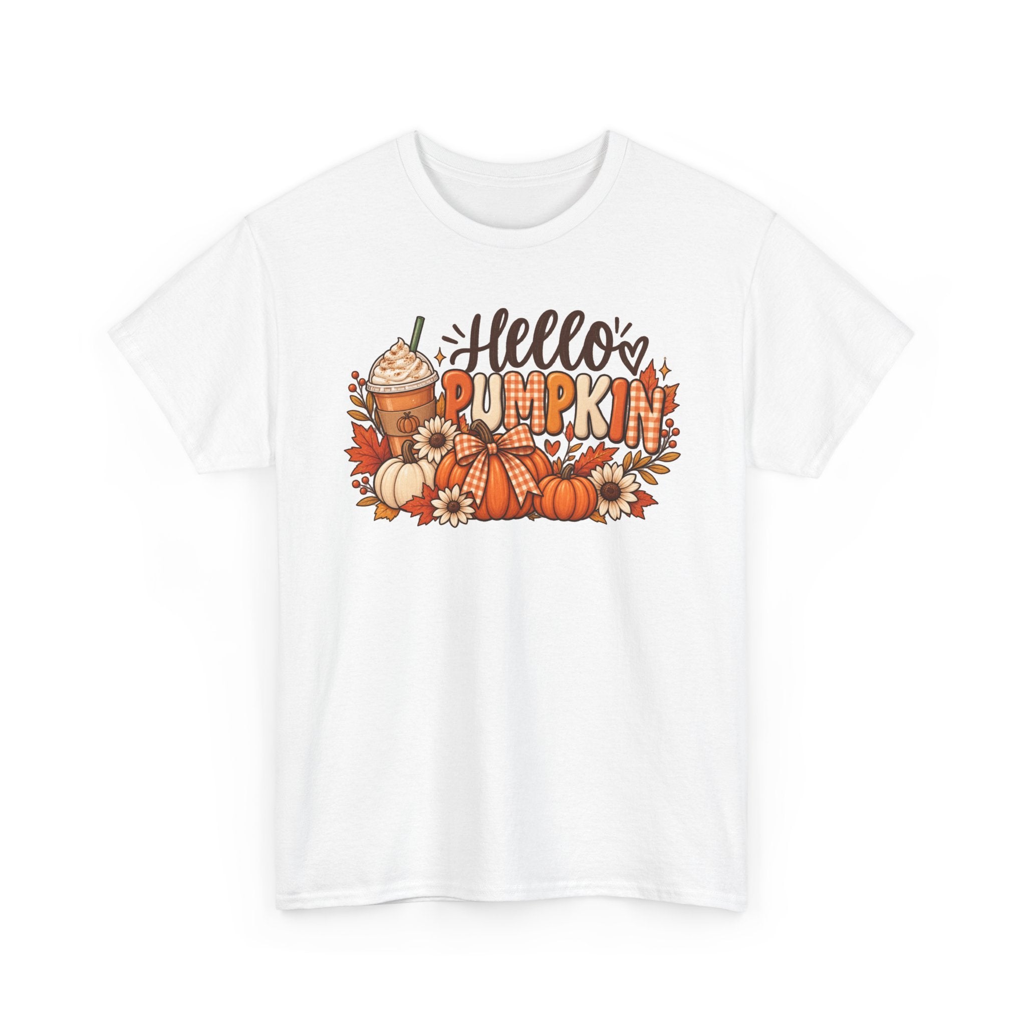 Hello Pumpkin Tee Unisex Heavy Cotton Tee
