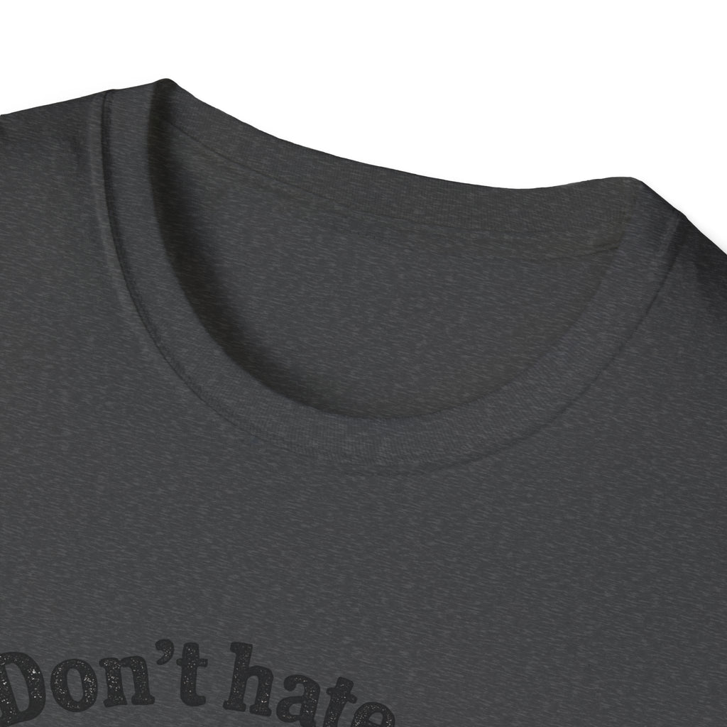 Beardaful T‑Shirt — "Don't hate me cuz I'm Beardaful" Funny Beard Lover Tee