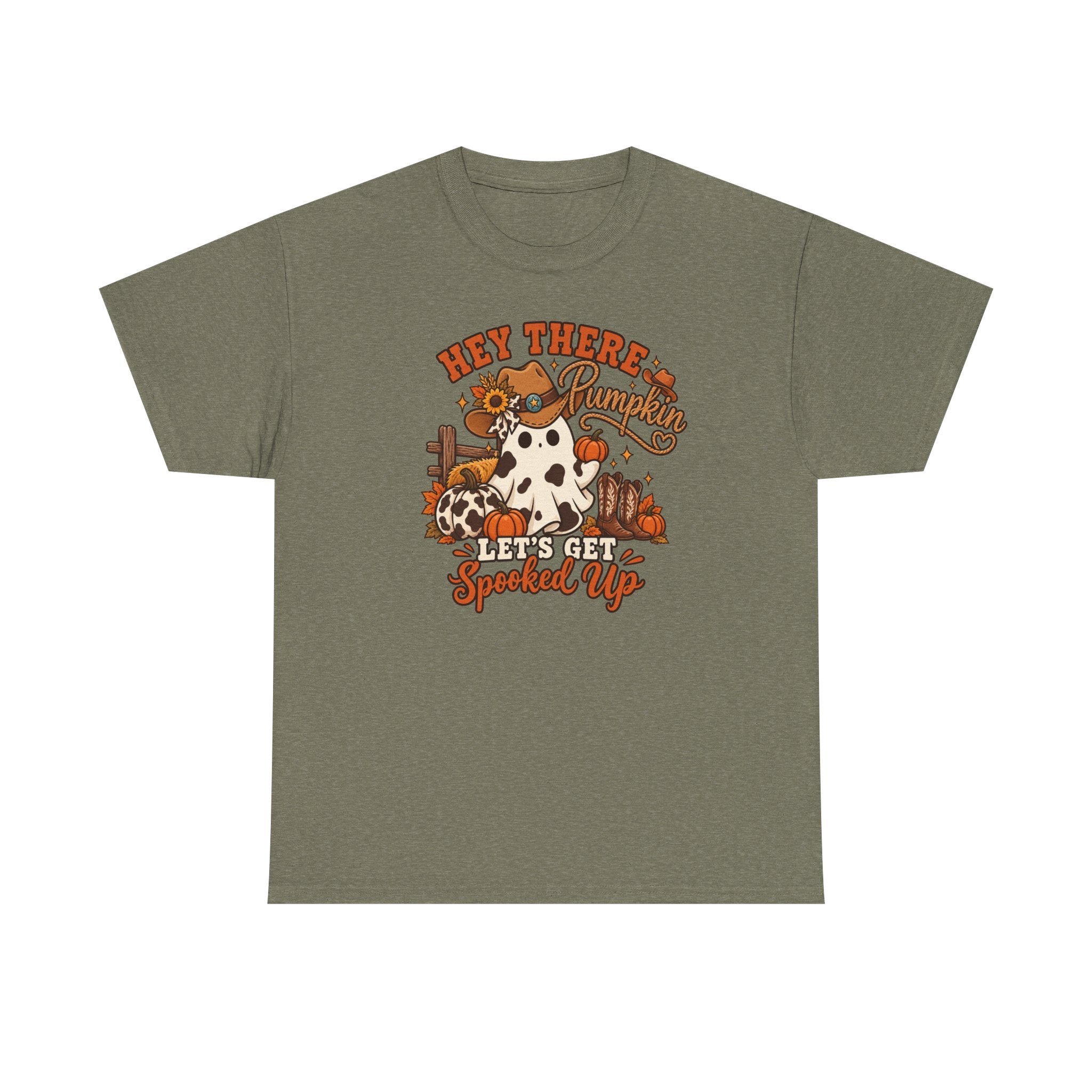 Hey There cute fall teeUnisex Heavy Cotton Tee