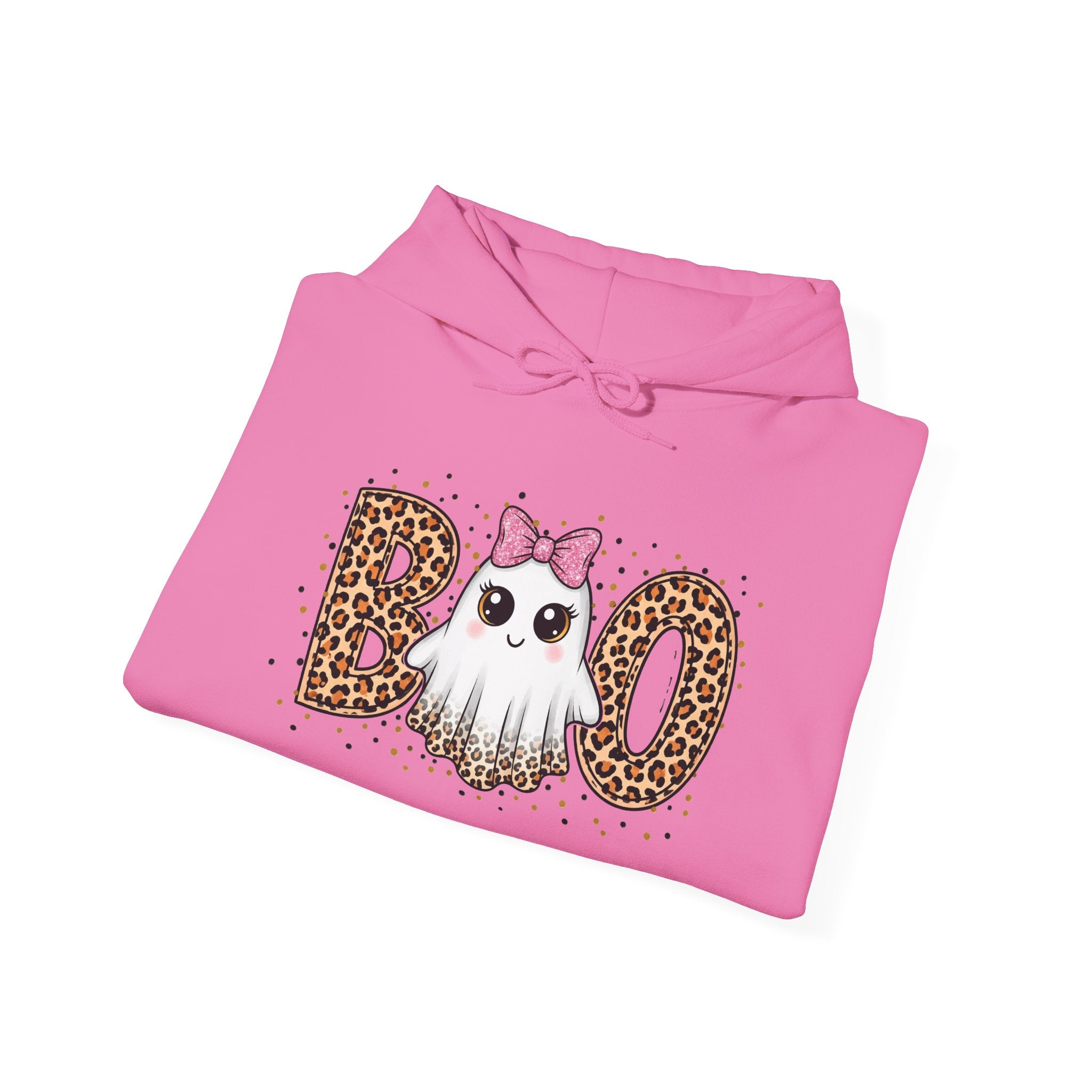 Boo ghost Unisex Heavy Blend™ Hooded Sweatshirt