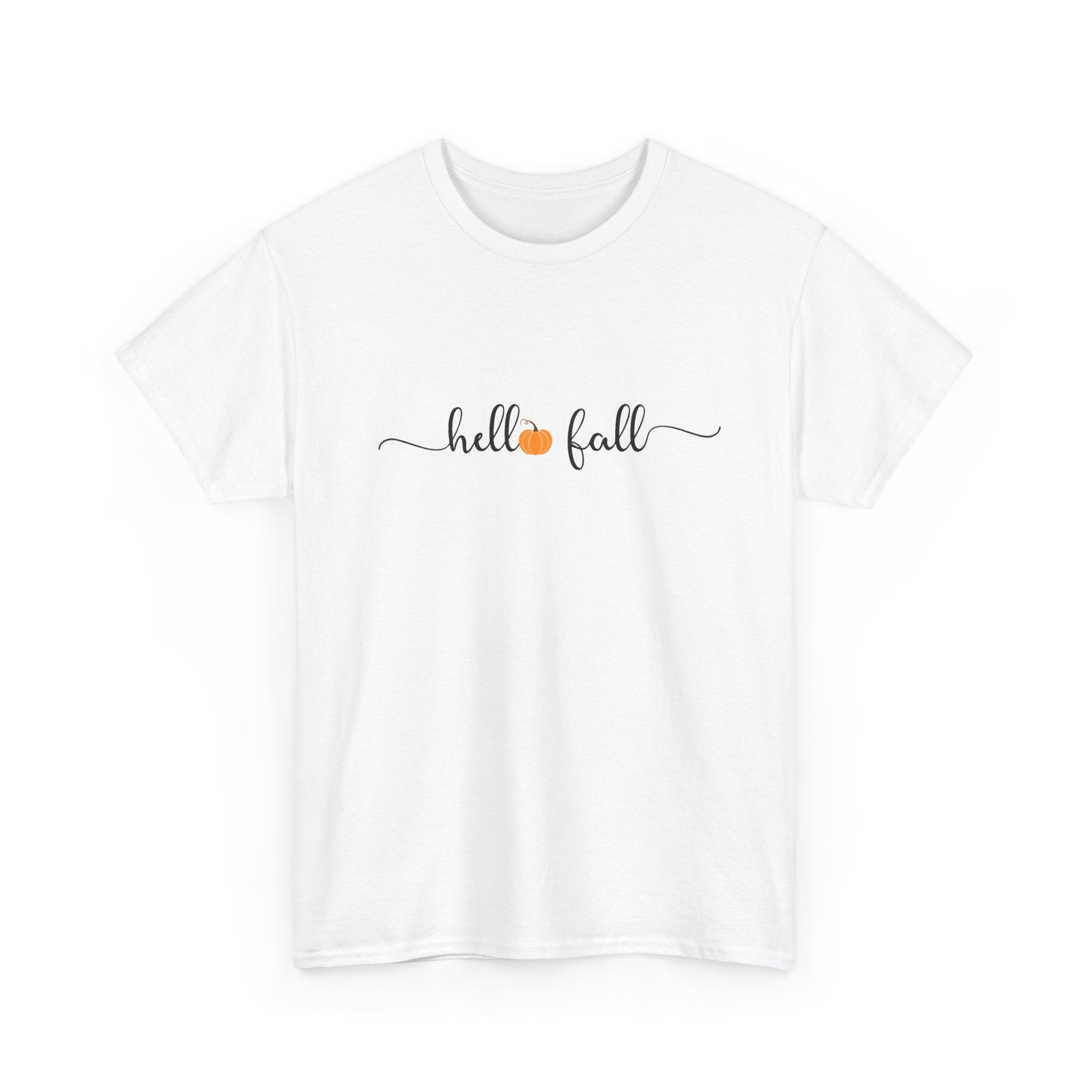 Hello Fall Unisex Heavy Cotton Tee
