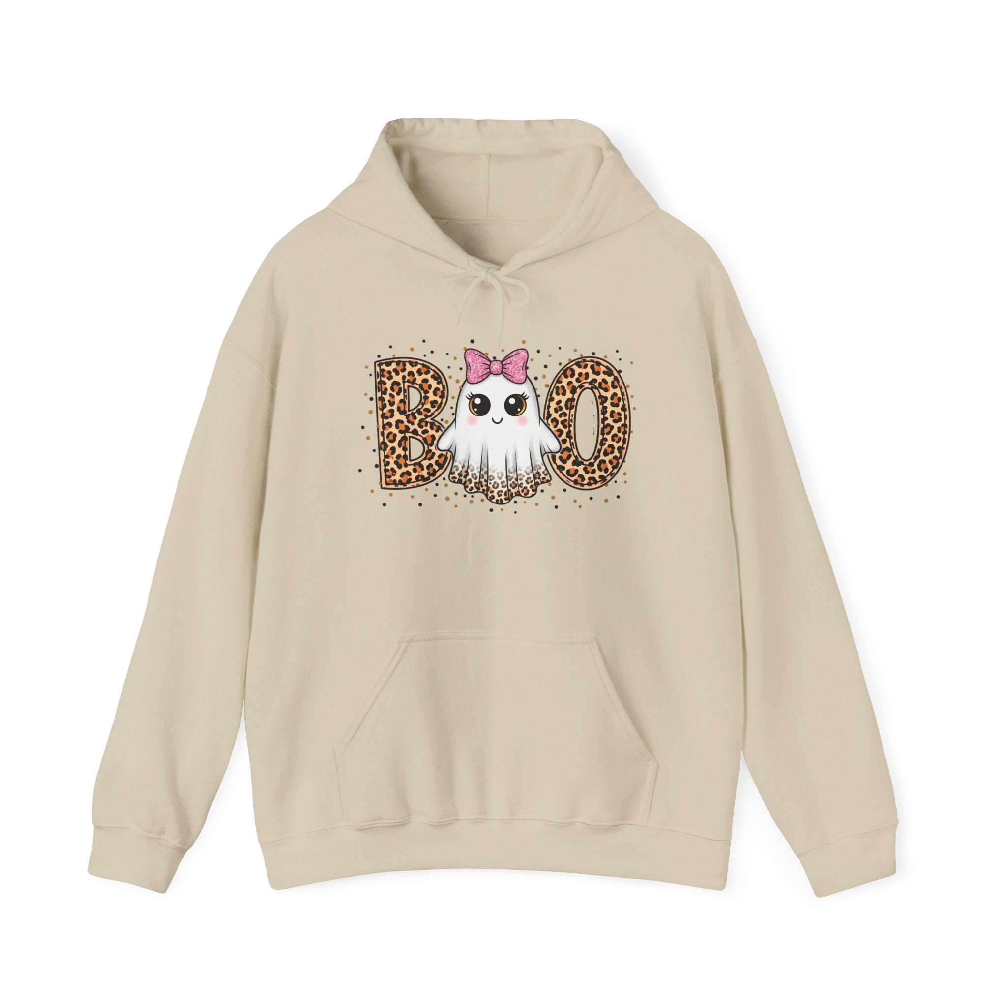 Boo ghost Unisex Heavy Blend™ Hooded Sweatshirt