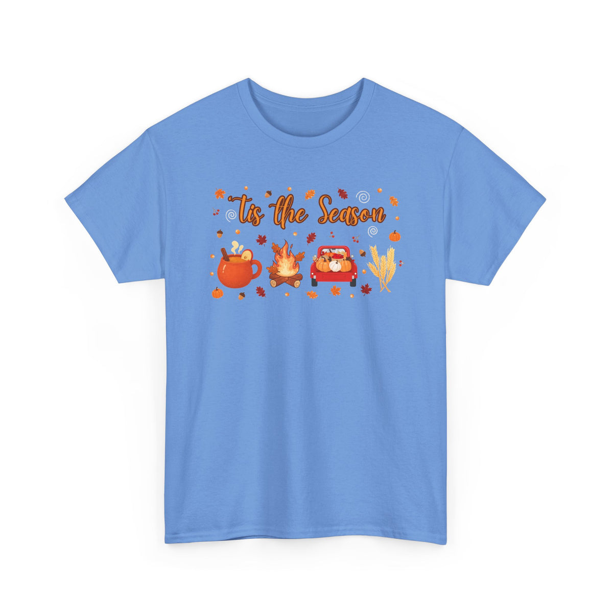 Tis the season pumpkin Heavy Cotton Tee