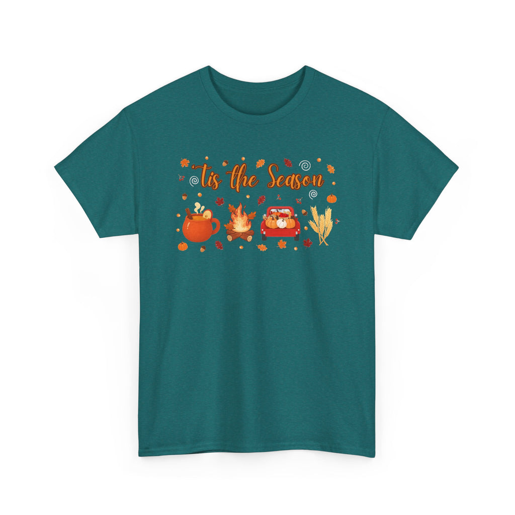 Tis the season pumpkin Heavy Cotton Tee