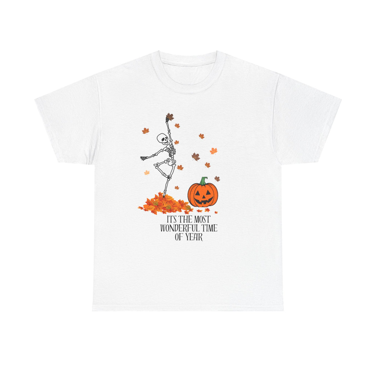Halloween- the most wonderful time Unisex Heavy Cotton Tee