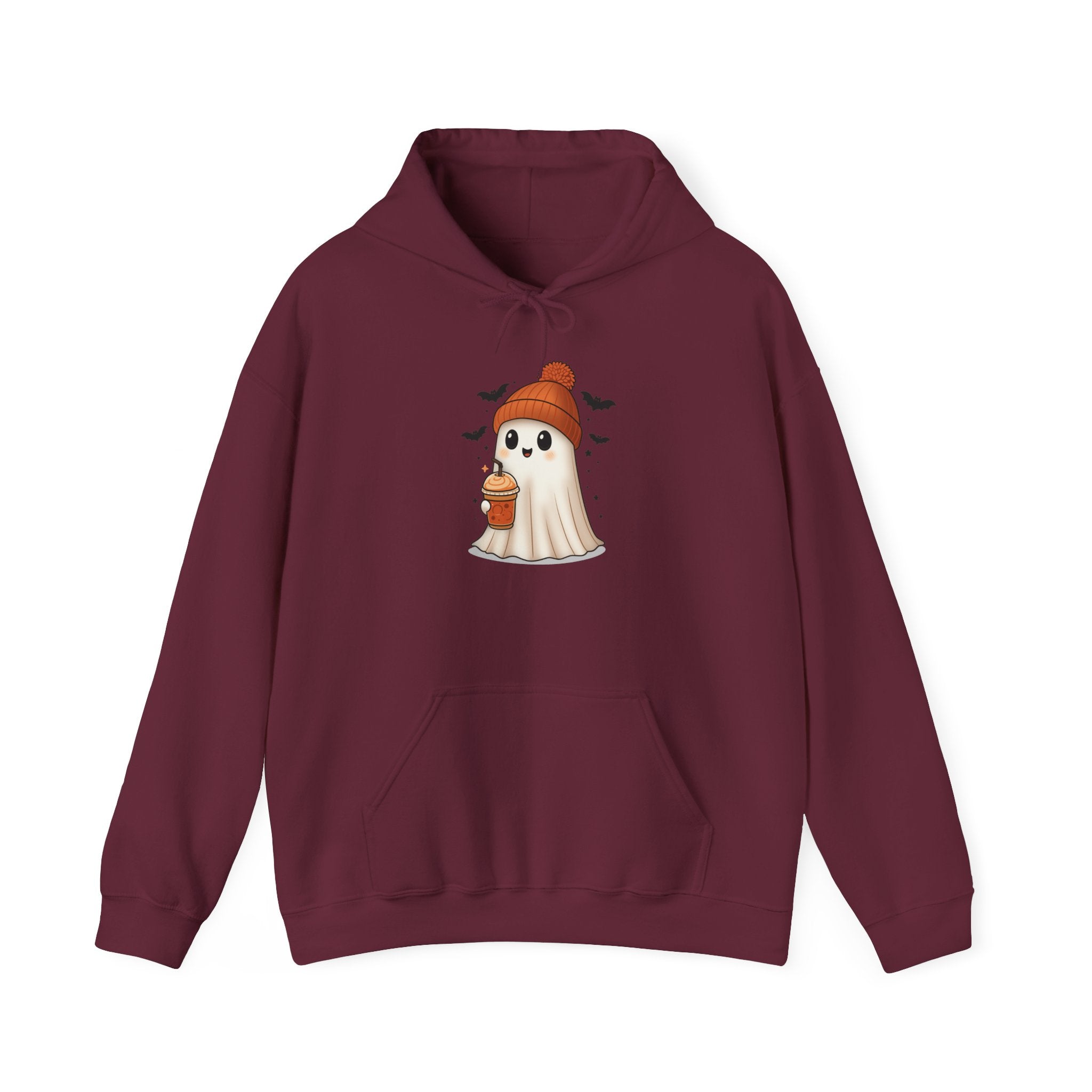 Cute Ghost Unisex Heavy Blend™ Hooded Sweatshirt
