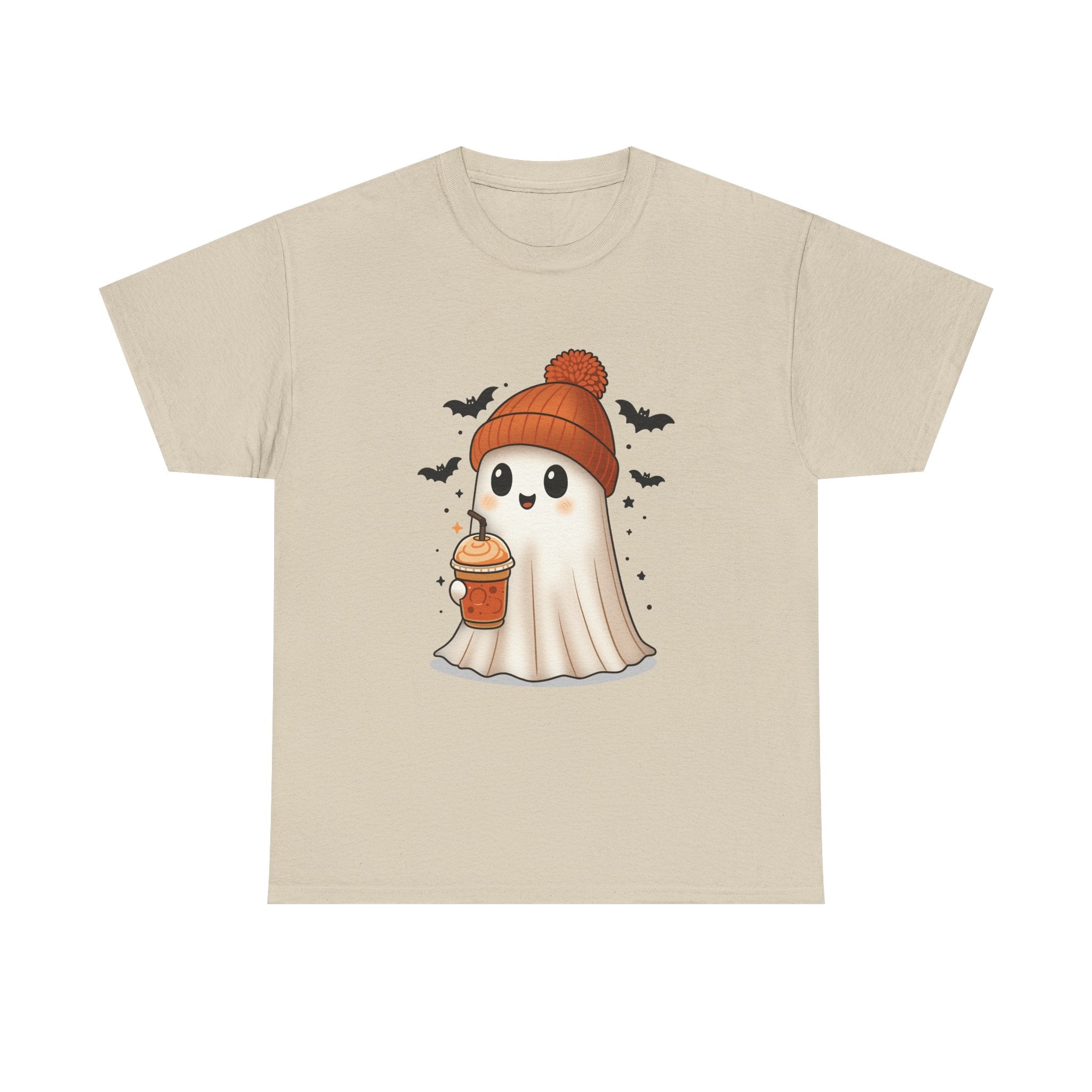 Pumpkin Spice GhostUnisex Heavy Cotton Tee