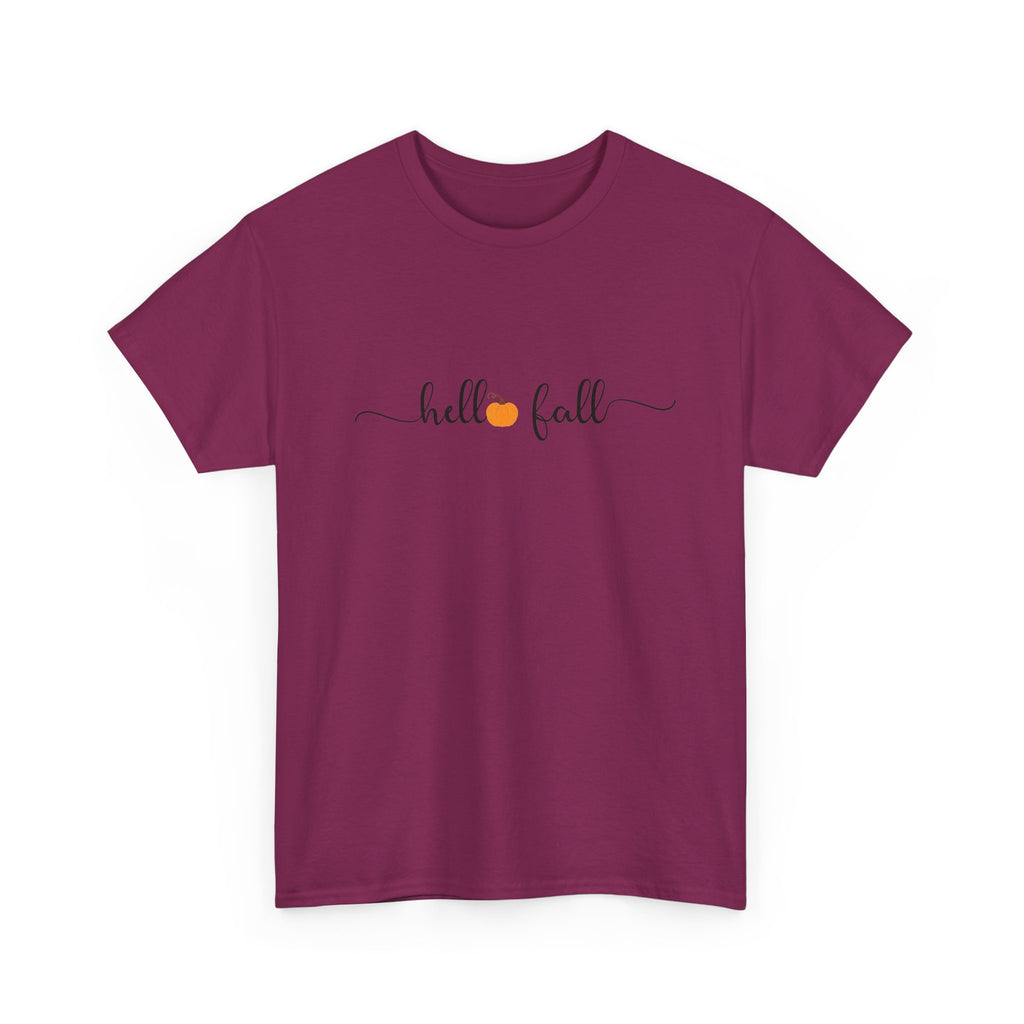 Hello Fall Unisex Heavy Cotton Tee