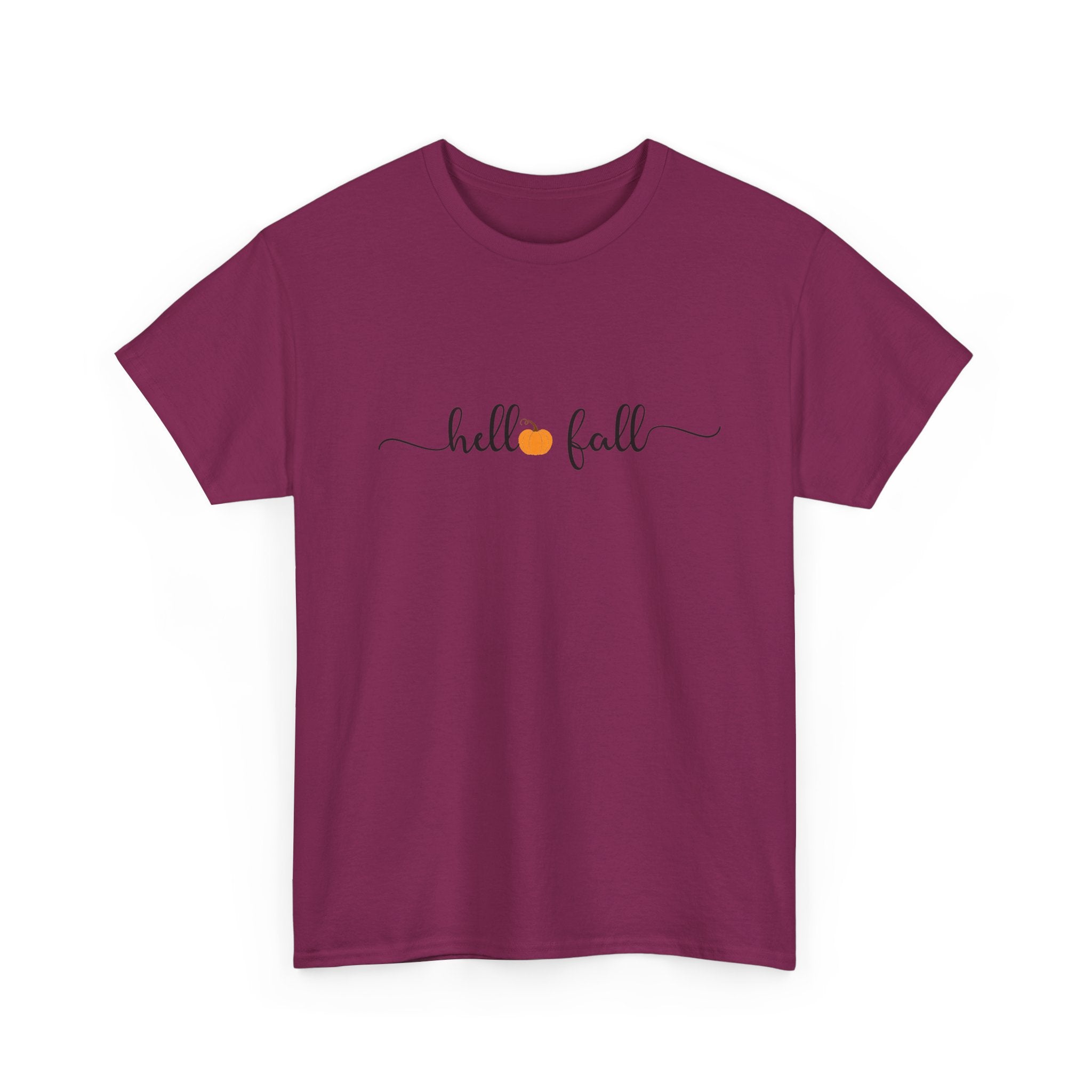 Hello Fall Unisex Heavy Cotton Tee