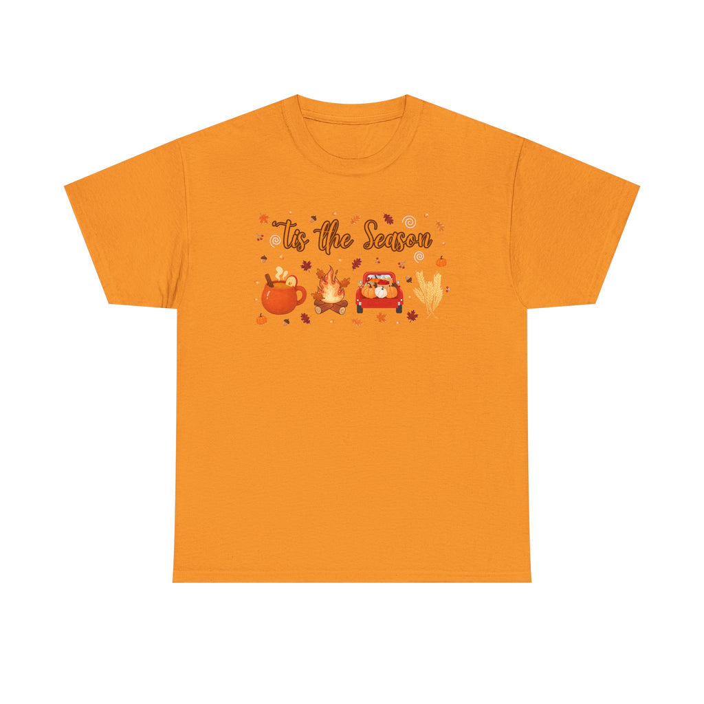 Tis the season pumpkin Heavy Cotton Tee