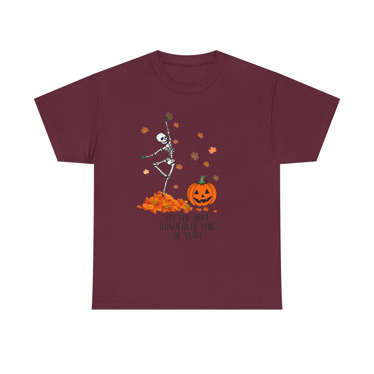 Halloween- the most wonderful time Unisex Heavy Cotton Tee