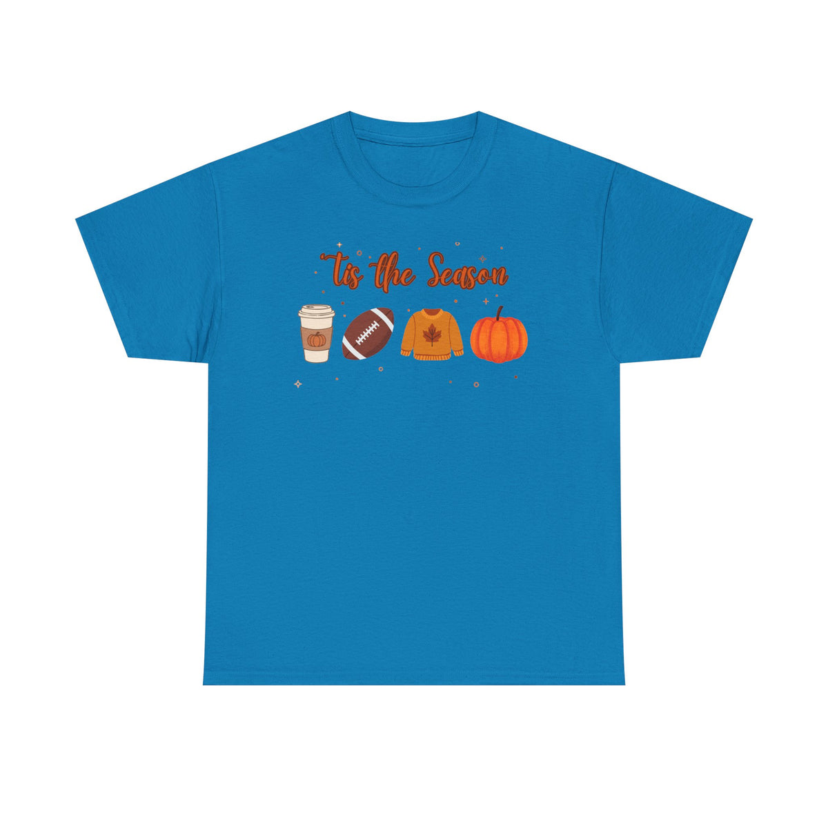 Tis the season football Heavy Cotton Tee