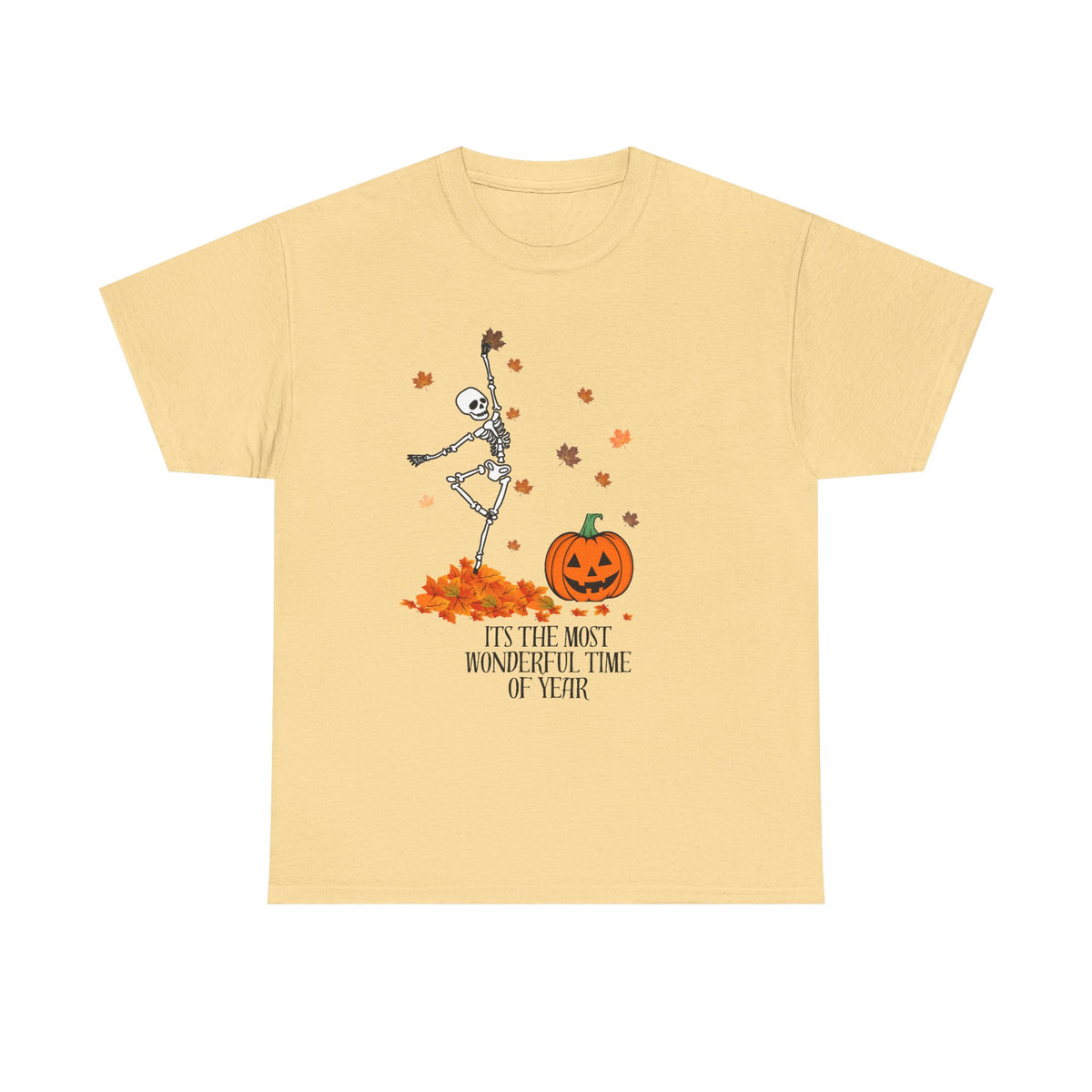Halloween- the most wonderful time Unisex Heavy Cotton Tee