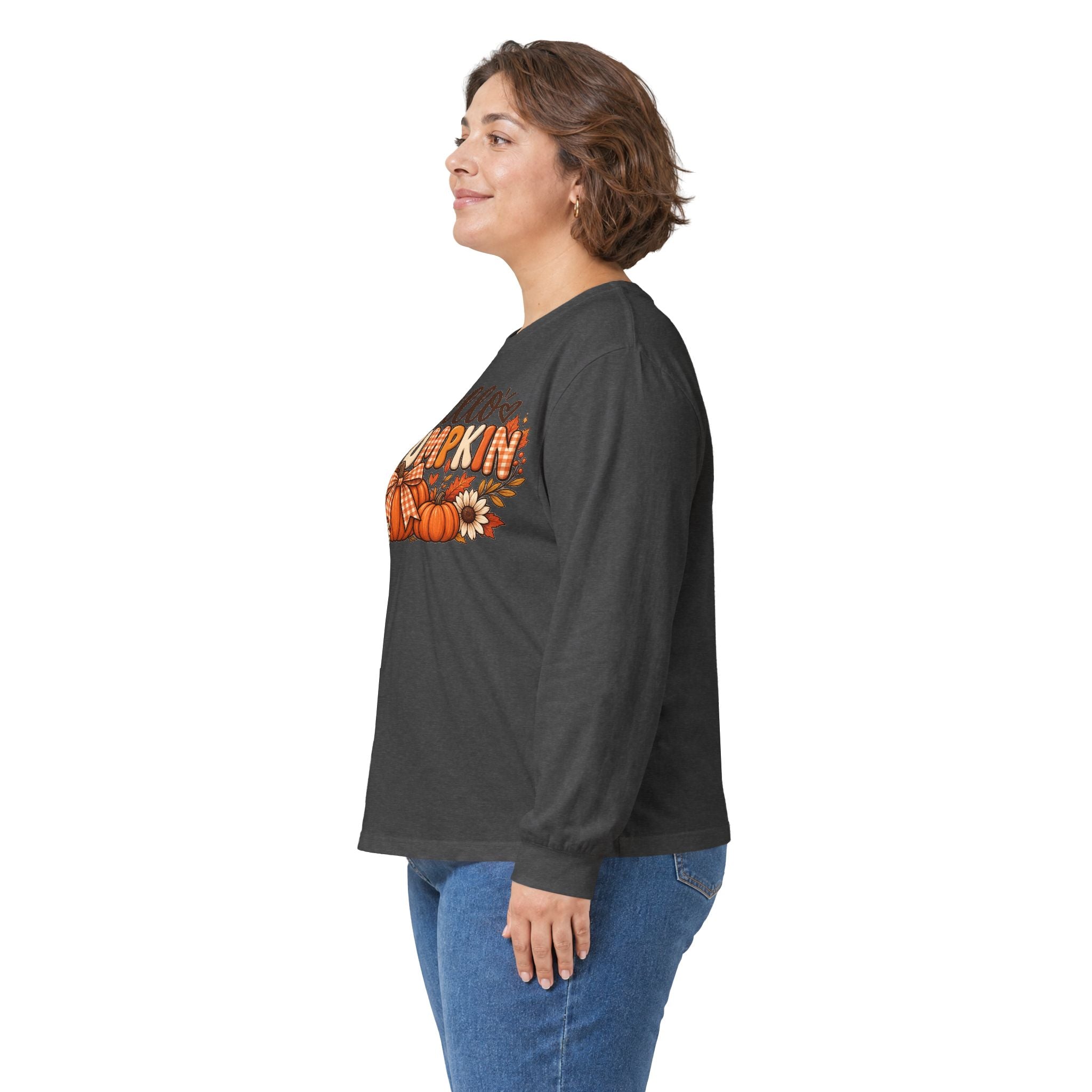 Hello pumpkin Ultra Cotton Long Sleeve Tee