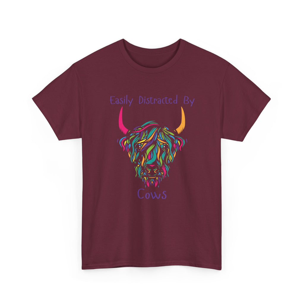 Easilty Distracted by Cows - rainbow