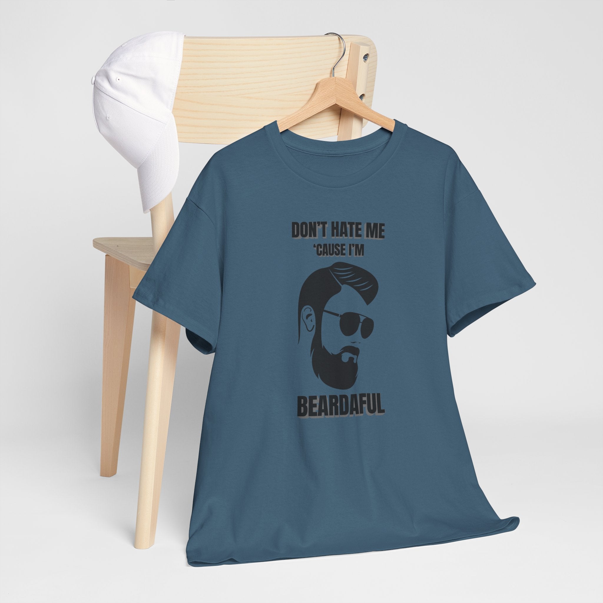 Beardaful T-Shirt - "Don’t Hate Me Because I’m Beardaful"
